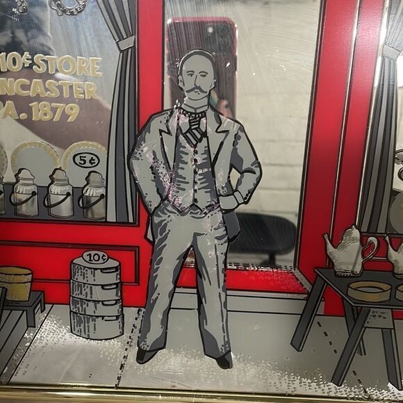 Unique Vintage Marsel Mirror Woolworths Lancaster - Picture 3 of 5